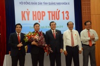 Ông Lê Trí Thanh được bầu giữ chức Chủ tịch tỉnh Quảng Nam