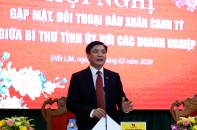 Bí thư Tỉnh ủy Đắk Lắk gặp mặt, đối thoại với doanh nghiệp