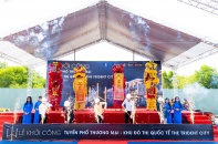 Khởi công tuyến phố thương mại hàng đầu Tam Kỳ