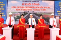 Bình Định khởi công tuyến đường ven biển mới, tổng vốn 1.490 tỷ đồng