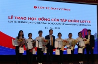 Tập đoàn Lotte trao gần 180 triệu học bổng cho sinh viên Đà Nẵng
