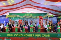 Đắk Lắk động thổ xây dựng Khu công nghiệp Phú Xuân, diện tích hơn 313 ha