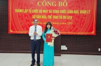 Đà Nẵng bổ nhiệm bà Trương Thị Hồng Hạnh làm Giám đốc Sở Văn hóa, thể thao và du lịch