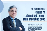 [Longform] TS. Trần Đình Thiên: Chúng ta luôn có khát vọng sánh vai cường quốc