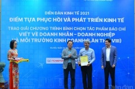 Báo Đầu tư đạt 3 giải báo chí viết về doanh nghiệp – doanh nhân