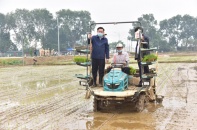 Bí thư, Chủ tịch Hà Nội xuống đồng động viên nông dân