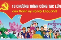 650 điểm cầu học tập 10 chương trình công tác của Thành ủy Hà Nội khóa XVII