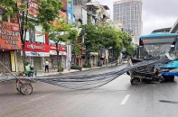 Hà Nội: Xử lý nghiêm các trường hợp dùng xe tự chế, chở hàng cồng kềnh