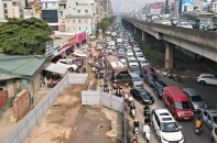 Hà Nội yêu cầu nhanh chóng khắc phục ùn tắc trên đường Nguyễn Xiển
