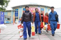 64 gian hàng thiết yếu, 2 gian hàng 0 đồng tại Chợ Tết Công đoàn 2023