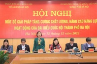 Hà Nội tổ chức hội nghị về nâng cao năng lực hoạt động của đại biểu Quốc hội