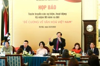 Nhiều hoạt động kỷ niệm 80 năm ra đời “Đề cương về văn hóa Việt Nam”