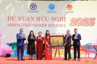 Hà Nội: Hơn 400 đại biểu tham gia chương trình "Du xuân hữu nghị 2023"