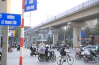Hà Nội: Tiếp tục thí điểm tổ chức giao thông nút Lê Trọng Tấn - Quang Trung - Văn Khê