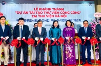 Khánh thành Dự án tái tạo thư viện công cộng tại Thư viện Hà Nội