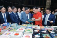 Hội Sách Hà Nội lần thứ X năm 2025 có quy mô khoảng 300 gian hàng 