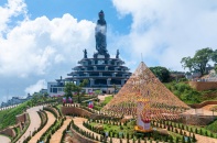 Núi Bà Đen đã sẵn sàng đón hàng nghìn đại biểu dự Vesak 2025