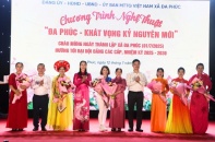 Hà Nội: Ấn tượng chương trình nghệ thuật “Đa Phúc - Khát vọng kỷ nguyên mới”