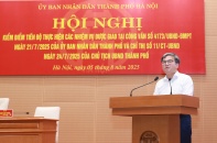 Hà Nội quyết liệt tháo gỡ vướng mắc trong giải quyết thủ tục hành chính
