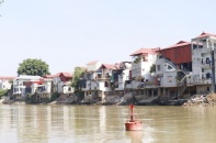 Hà Nội: Khẩn trương xử lý sự cố lún, nứt đê hữu Cầu và đê hữu Hồng