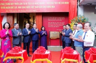 Hà Nội gắn biển công trình và trưng bày triển lãm tại Ngôi nhà 48 Hàng Ngang