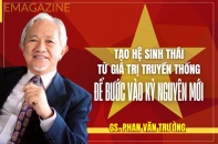 [Emagazine] Giáo sư Phan Văn Trường: Tạo hệ sinh thái từ giá trị truyền thống để bước vào kỷ nguyên mới