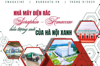 [Emagazine] Nhà máy điện rác Seraphin - Amaccao: Biểu tượng mới của Hà Nội xanh