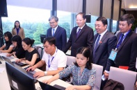 Khai trương Trung tâm Báo chí phục vụ Đại hội lần thứ XVIII Đảng bộ Thành phố Hà Nội