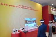 Ứng dụng nhiều mô hình công nghệ số tại Đại hội XVIII Đảng bộ Thành phố Hà Nội