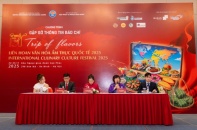 Hơn 120 gian hàng tham gia Liên hoan Văn hóa Ẩm thực Quốc tế 2025