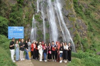 Thác Tác Tình - Kiệt tác thiên nhiên giữa núi rừng Lai Châu