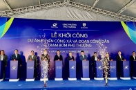 Hà Nội: Khởi công hạ tầng tiêu úng trọng điểm tại phường Phú Thượng