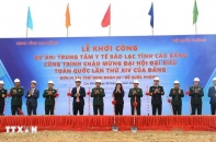 Cao Bằng: Khởi công Trung tâm Y tế Bảo Lạc, tổng mức đầu tư 200 tỷ đồng