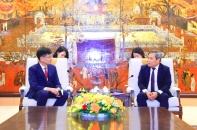 Hà Nội tạo điều kiện cho tập đoàn Samsung Việt Nam mở rộng hoạt động