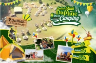 Độc đáo chương trình Du lịch xanh Đa Phúc - River Camping ra mắt cuối tuần này