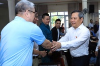 Chủ tịch UBND TP. Hà Nội Vũ Đại Thắng tiếp xúc cử tri, cam kết hành động vì Thủ đô
