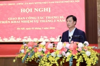 Hà Nội tập trung hoàn thành các chỉ tiêu, bảo đảm tăng trưởng GRDP từ 11% trở lên