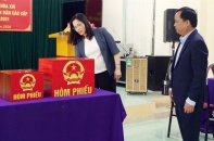 Thái Nguyên giám sát công tác bầu cử tại ba xã phía Bắc