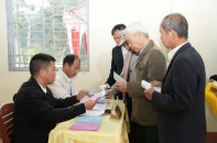 Thái Nguyên rộn ràng ngày hội bầu cử với tỷ lệ cử tri gần 100%