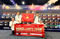 Đầu bếp Hà Nội giành 2 Huy chương đồng tại đấu trường ẩm thực quốc tế