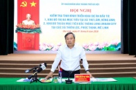 Chủ tịch Hà Nội yêu cầu tăng tốc triển khai hai khu đô thị đa mục tiêu chiến lược