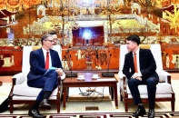 Hà Nội thúc đẩy hợp tác hạ tầng, đổi mới sáng tạo với Pháp