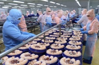 Xuất khẩu thủy sản dự kiến hoàn thành mục tiêu 10 tỷ USD