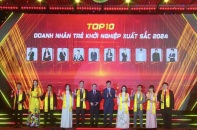 Công bố Top 10 doanh nhân trẻ khởi nghiệp xuất sắc 2024