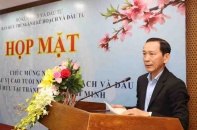 Thứ trưởng Võ Thành Thống chúc Tết cán bộ hưu trí ngành Kế hoạch và Đầu tư tại TP.HCM