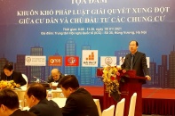 Tranh chấp chung cư: Hàng loạt dự án chưa bàn giao quỹ bảo trì