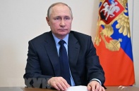 Tổng thống Putin: Nga đang định hướng lại dòng chảy thương mại sang Trung Quốc và Ấn Độ