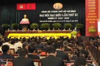 Khai mạc Đại hội đại biểu Đảng bộ TP. Hồ Chí Minh nhiệm kỳ 2020 - 2025