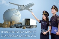 Thông tin địa bàn quản lý của 20 Chi cục Hải quan khu vực từ ngày 1/7/2025