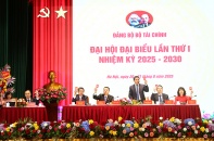 Đại hội đại biểu Đảng bộ Bộ Tài chính: Thống nhất thông qua 6 đột phá chiến lược trong nhiệm kỳ 2025-2030